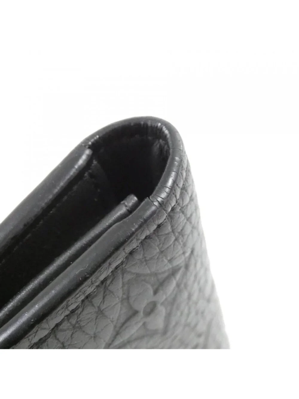 Louis Vuitton Taurillon Monogram Portefeuille Brazza Wallet